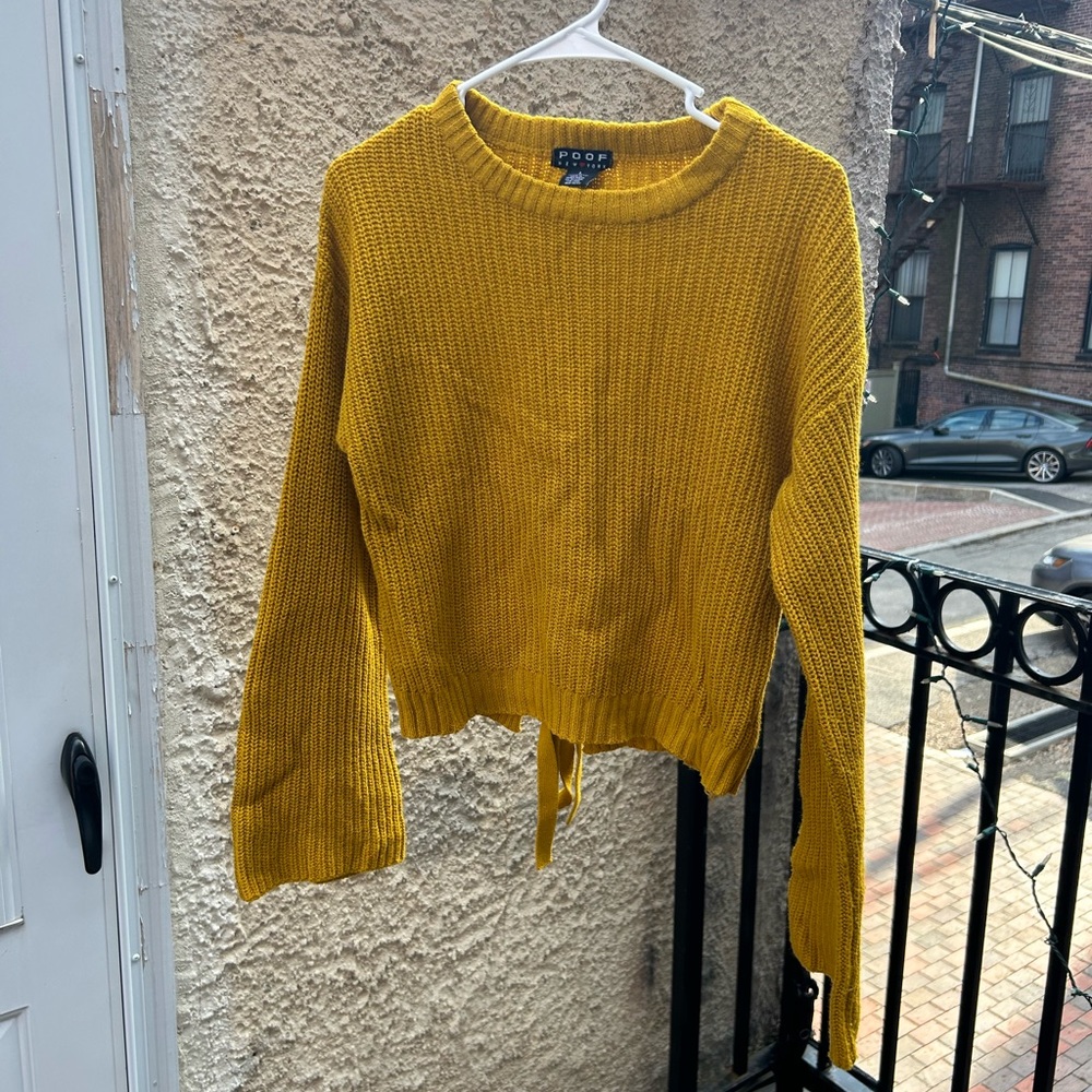 Mustard sweater